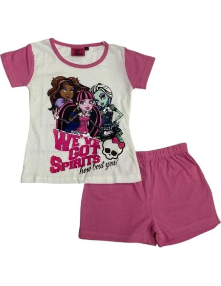 L'ensemble tee-shirt + short de plage Monster Monster High - New di...