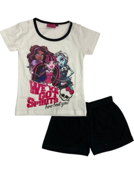 L'ensemble tee-shirt + short de plage Monster Monster High - New di...