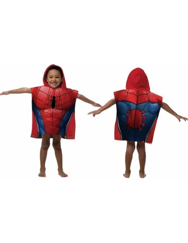Poncho de bain Spider-Man à capuche - New discount.com