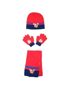 Set 3 pezzi Bonnet + sciarpa + guanti Mickey Disney - New discount.com