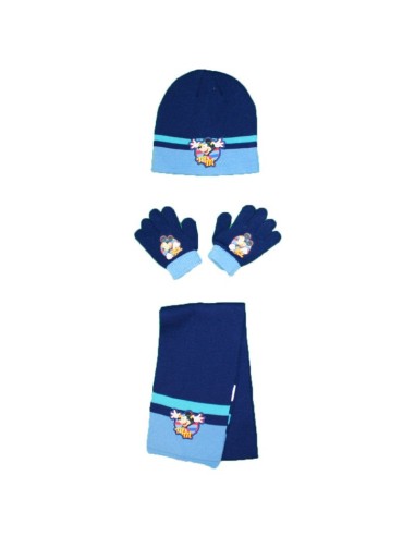 Set 3 pezzi Bonnet + sciarpa + guanti Mickey Disney - New discount.com