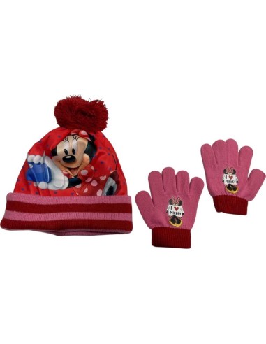 Set Minnie 2 pezzi di cappello e guanti Minnie - New discount.com