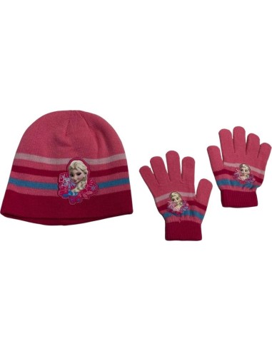 Set 2 pezzi Frozen Disney cappello e guanti The Snow Queen - 780-32...