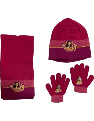 Set 3 pièces Bonnet + écharpe + gants Soy Luna - New discount.com