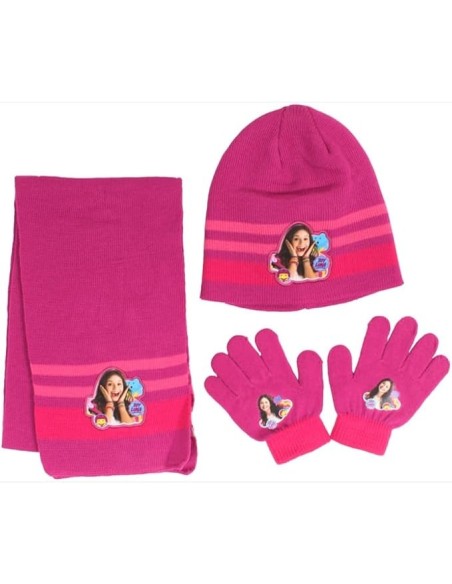 Set 3 pièces Bonnet + écharpe + gants Soy Luna disney - New discoun...