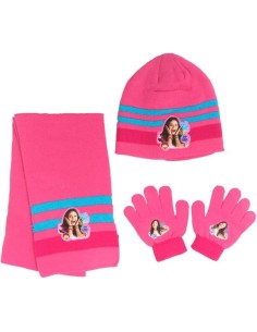 Set 3 pieces Beanie + scarf + gloves Soy Luna disney, New discount.... 2