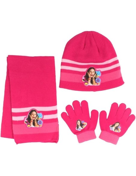 Set 3 pièces Bonnet + écharpe + gants Soy Luna disney - New discoun...