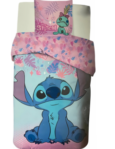 Parure housse de couette Stitch En coton - New discount.com