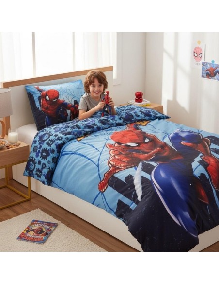 Set copripiumino Spider-Man in cotone - New discount.com