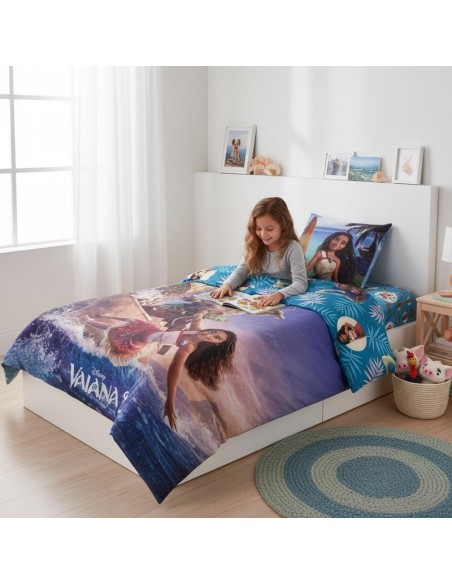Parure housse de couette Vaiana En coton - New discount.com