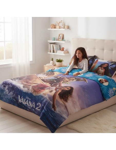 Parure housse de couette Vaiana En coton - New discount.com