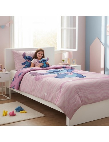 Parure housse de couette Stitch En coton - New discount.com