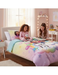 Parure de lit Gabby's dollhouse - housse de couette Gabby's dollhou... 2