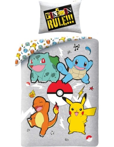 Juego de funda de colcha Pokémon -New discount.com