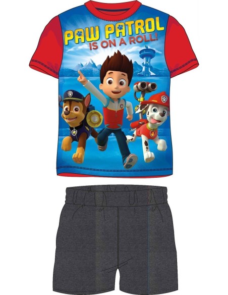 Ensemble T-shirt + Short Pat patrouille - New discount.com
