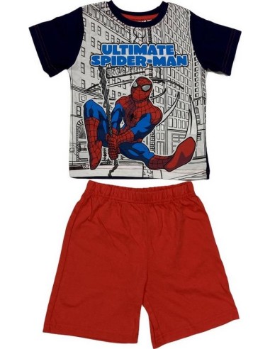 Ensemble T-shirt avec Short Spiderman Marvel - New discount.com