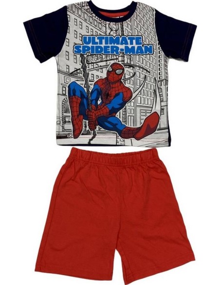 Ensemble T-shirt avec Short Spiderman Marvel - New discount.com