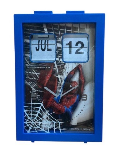 Réveil Spiderman avec calendrier - New discount.com