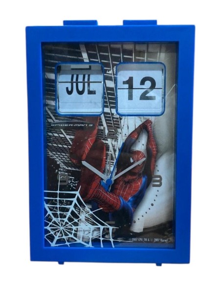 Réveil Spiderman avec calendrier - New discount.com