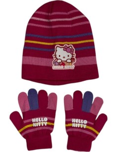 Set Bonnet et Gants Hello Kitty - New discount.com 2