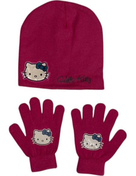 Set Bonnet et Gants Hello Kitty - New discount.com