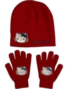 Set Beanie and Gloves Hello Kitty, New discount.com, Nouveautés che... 2