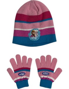 Set 2 pezzi Frozen Disney cappello e guanti La regina delle nevi - ... 2