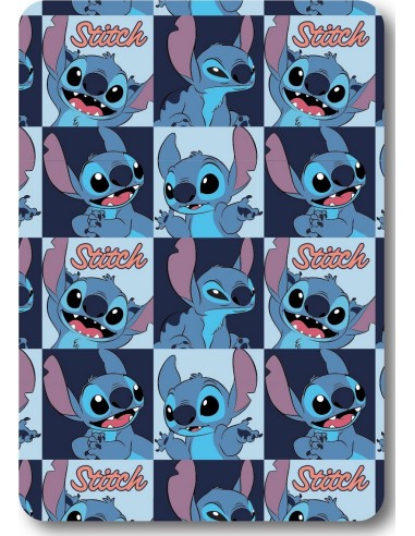 Plaid Polaire Stitch Disney - New discount.com