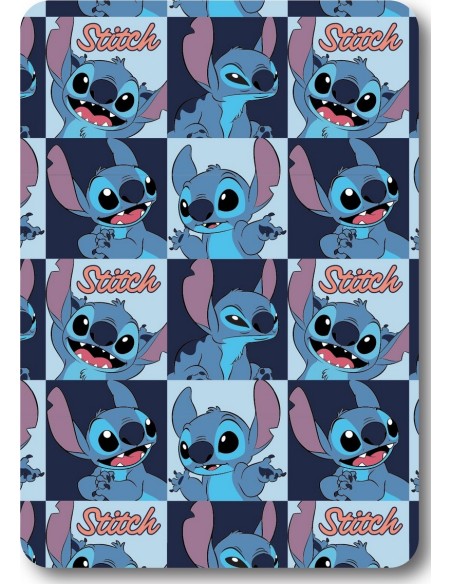 Plaid Polaire Stitch Disney - New discount.com