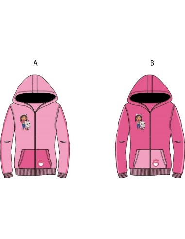 Veste Gabby's Dollhouse capuche avec 2 poches - New discount.com