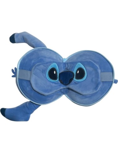 Cuscino da viaggio e maschera per dormire Relaxeazzz Stitch Plush -...