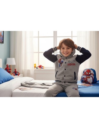 Ensemble de jogging Spiderman avec capuche - New discount.com