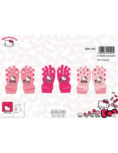 Hello Kitty - Gants de ski Hello Kitty - 800-120 - New discount.com