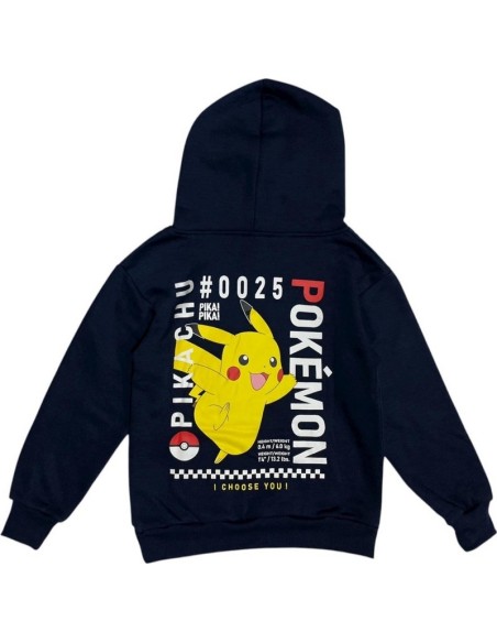 Pokémon-Kapuzenjacke mit 2 Taschen - New discount.com