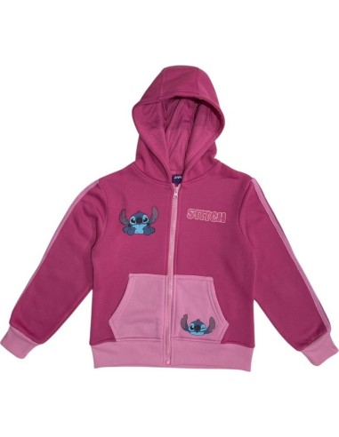 Veste Stitch Disney capuche avec 2 poches - New discount.com