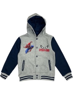 Felpa con cappuccio Spiderman con 2 tasche - New discount.com 2