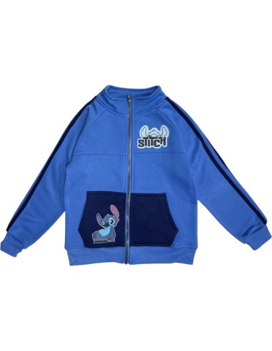 Felpa con cappuccio Stitch Disney con 2 tasche - New discount.com
