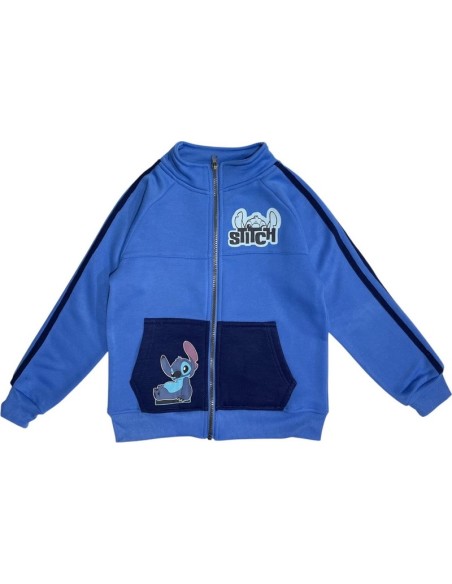 Felpa con cappuccio Stitch Disney con 2 tasche - New discount.com