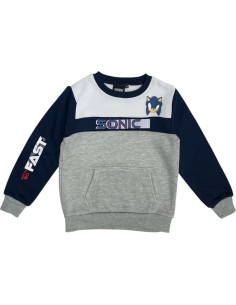 Sudadera de Sonic con 2 bolsillos -New discount.com 2