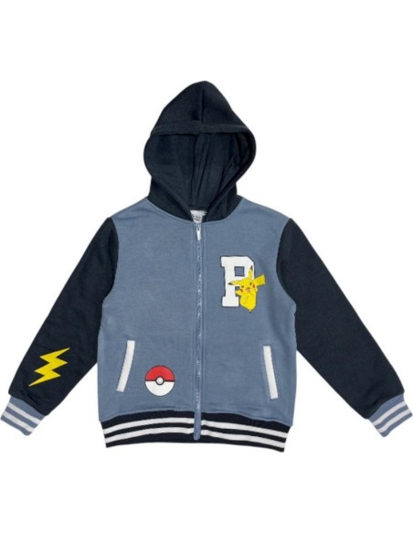 Veste Pokémon capuche avec 2 poches - New discount.com