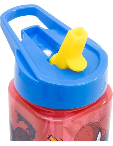 Botella de agua cuadrada de Spiderman -New discount.com
