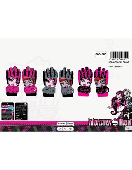 Guanti Monster High - Monster High - 800-080 - New discount.com