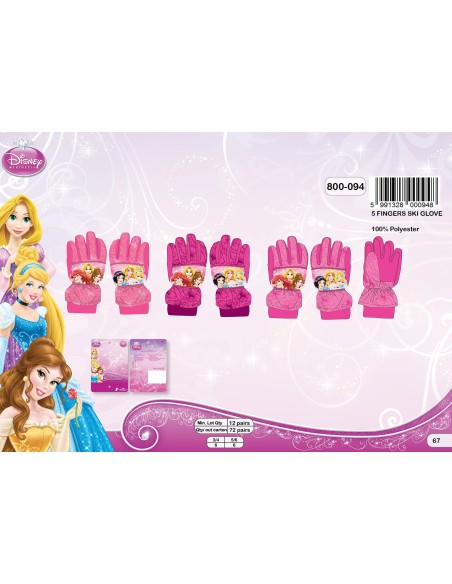 Princesses - Princesses Ski Gloves - 800-094 - New discount.com