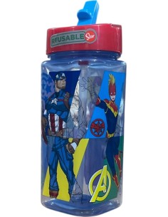 Botella de agua cuadrada de Avengers -New discount.com