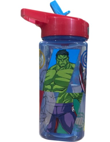 Bouteille d'eau carrée Avengers 510 ml - New discount.com