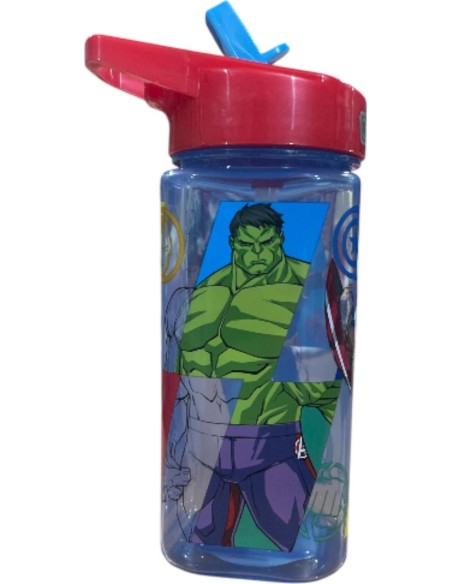 Bouteille d'eau carrée Avengers 510 ml - New discount.com