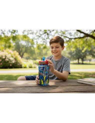 Bouteille d'eau carrée Avengers 510 ml - New discount.com