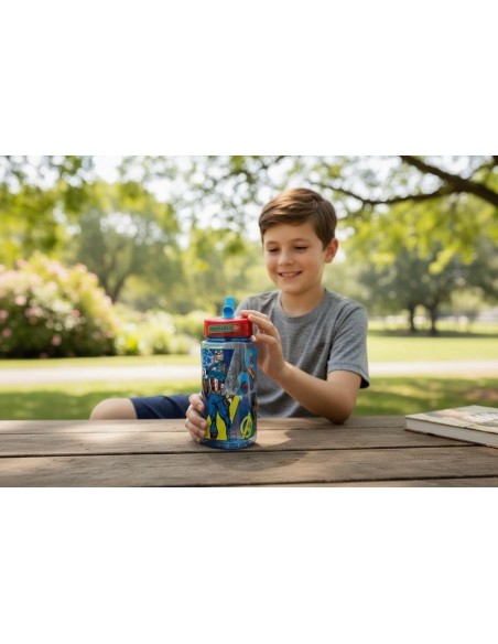 Bouteille d'eau carrée Avengers 510 ml - New discount.com