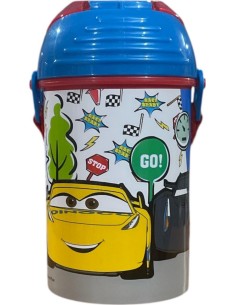 Cars Disney botella automática 450 ML, sistema antigoteo SYSTEM -Ne... 2