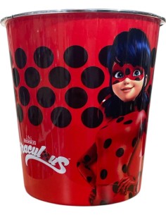 Bote de basura de plástico Miraculous -New discount.com